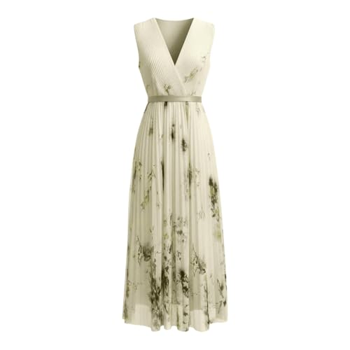 Robe maxi à fleurs fluide pour masquer les complexes en soirée - 5