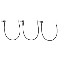 L Shape replacement DC power repair cable cord, mainly used for adapters with different voltages and currents.Suitable for most DC surveillance, camera,CCTV security cameras, camera, DVR ,LED devices.It has good toughness and a long service life. Spe...