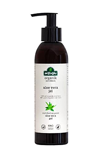 Arifoglu Organic Aloe Vera Gel 250 Ml - 8.45 Fl Oz #TOP4