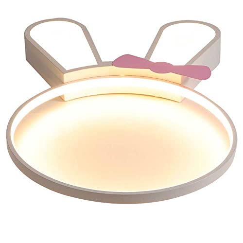 Plafonnier lapin créatif en lumière chaude pour créer un cocon doux dans la chambre