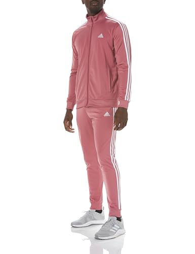 Image of adidas Men's Basic 3-Stripes Tricot Track Suit