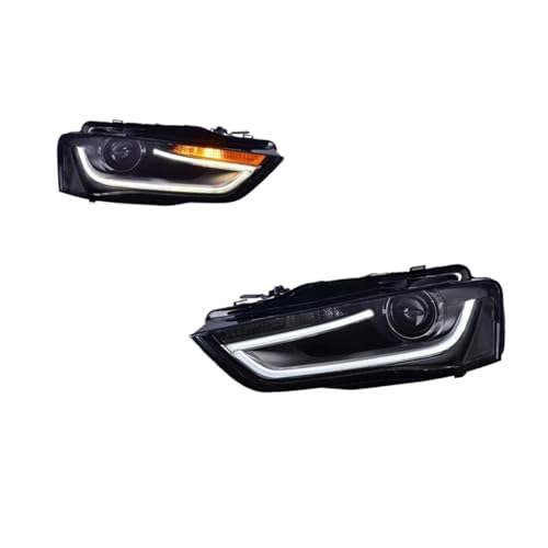 Phares avant Audi A4 2012-2016 système Plug and Play avec feux de freinage