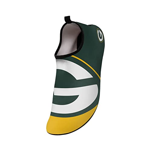 Image of FOCO NFL Mens Nflteam Logo Barefoot Beach Pool Quick-Dry Aqua Yoga Water Shoes