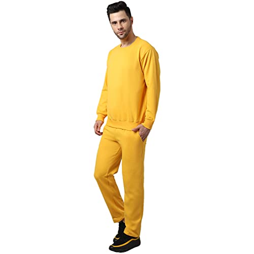 Image of Mack Jonney Fleece Solid Tracksuit Co-ord Set for Men- SW RN LOWER 02-P