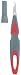 Clauss Titanium Bonded Seam Ripper With Cover, Grey and Red