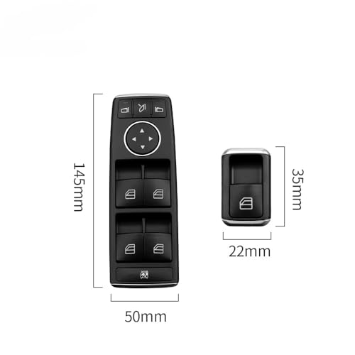Commande leve vitre Classe A B CLA GLA bouton frein Benz W246 W176 - 3