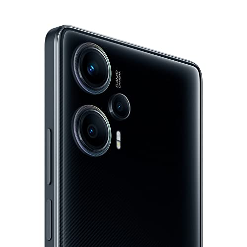 Xiaomi POCO F5 Smartphone 12/256 GB, 64 MP trippelkamera, svart