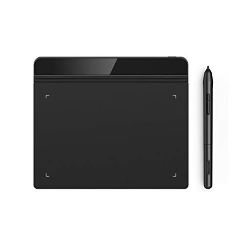 Tableta gráfica digital para dibujo y animación, con sensibilidad de presión de 8192 niveles y soporte de inclinación de 60°, ideal para educación artística miniatura 1