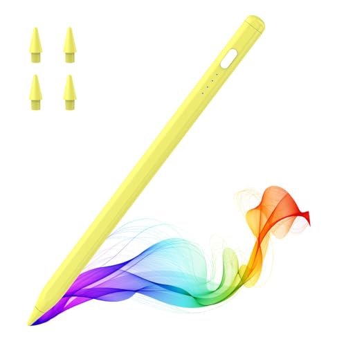 Image of Moko Pencil for iPad(A16) 11th 10th Gen,USB-C Fast Charging,Yellow