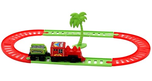 Beautifully Designed and Loving Mini Train Play Toys Set for Kids (No Battery Required)