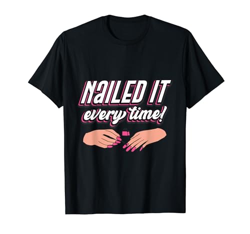 Nail Tech - Esmalte de uñas pulido para disfraz Camiseta