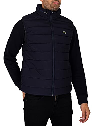 Lacoste Herren Bh7782 Daunenjacke ohne Ärmel, Abimes/Abimes, S/M