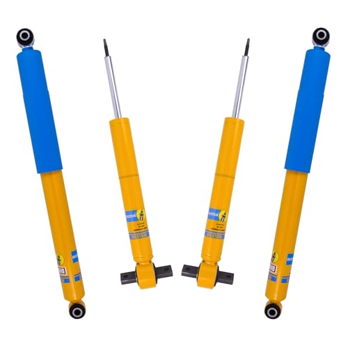 Bilstein Set of Front and Rear B6 4600 Series Shocks Compatible with 2019-2025 Silverado/Sierra 1500 w/o Active Ride Control Suspension and with 0 Lift excl. Trail Boss Models