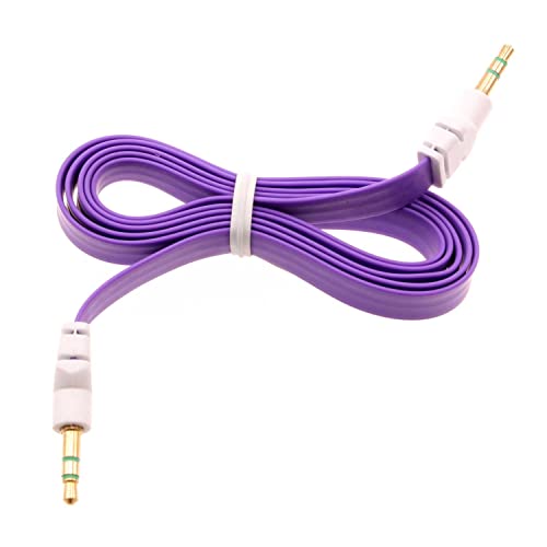 Cable auxiliar de audio con conector Jack 3.5mm macho a macho miniatura 1