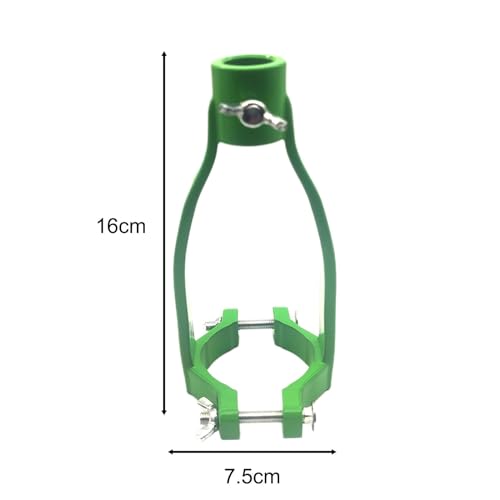 Milageto Vierkantloch-Bohrer-Adapter mit Griff, Bohrmaschinenaufsatz, Vierkantzapfen-Konverter, Holzbearbeitungswerkzeug für Handbohrer, Grün Schwarz
