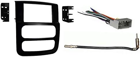 Harmony Audio Radio Install Bundle Fits Dodge Ram Pickup 2500 3500 2003-2005 with Metra 95-6522B Double DIN Dash Kit