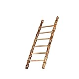 Accessoires d'échelle en bambou : utilisés comme accessoires photo, ils rendront vos photos plus charmantes, petit élément de décoration d'échelle