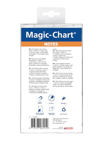 Legamaster Magic-Chart Notes 10 x 20 cm 500 sztuk ASSORTOWANE