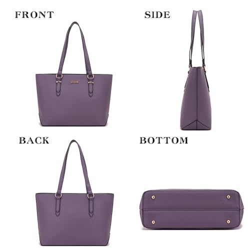 Image of Purses And Wallets Set For Women Work Tote Satchel Handbags Shoulder Bag Top Handle Totes Purse With Matching Wallet