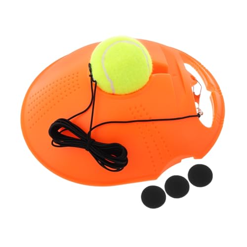 JUMPLAWN Tennis-Trainings-Rebound-gerät Mit Saite Und Ersatz-bällen Trainer Für Erwachsene Für Selbstübungs-Tennis-Training