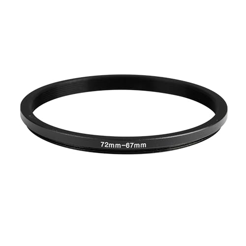Image of 72-67mm Step-Down Ring Adapter, 72mm to 67mm Step Up Filter Ring for 72mm Lens Install 67mm ND CPL UV Camera Lens Filter(72mm-67mm)