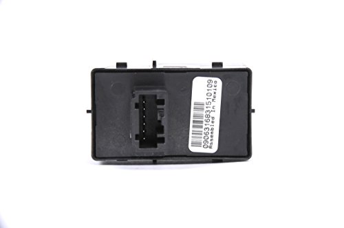 Interruptor de pantalla frontal negro ACDelco de alta durabilidad y ajuste 2