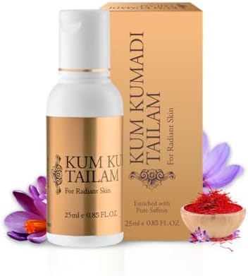 Vasu Kumkumadi Tailam Ayurvedic Face Oil | 25 ml | Pack of 1