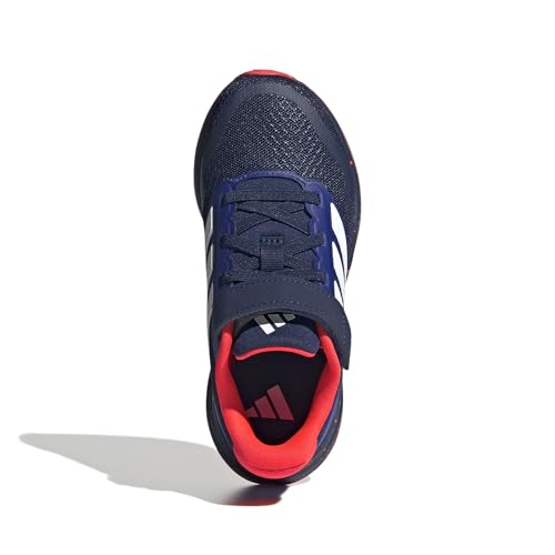 Image of adidas Kids' Marvel Run Falcon 5 Elastic Lace & Strap Shoe