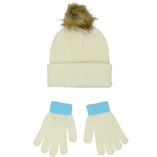 Image of Bluey Boys Big Kids Knit Hat and Gloves Set - Kids Hat Glove Set