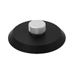 eMagTech Black Engineering Record Clamp Compatible with Rega Turntable Silver Top