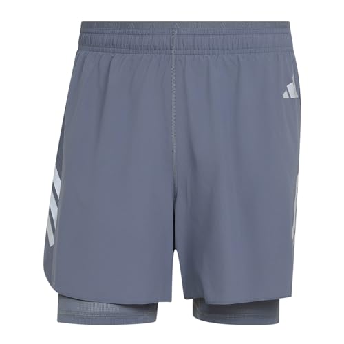 adidas Herren Adi365 Running Formotion Iconic 2In1 Shorts, Onix, 4XL – Ansicht 1