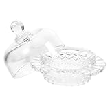 SOIMISS Tarro de Cristal para Alimentos Pequeño con Tapa, Envase de Vidrio Hermético, Contenedor de Cereales y Refrigerios para Cocina y Despensa, Diseño Creativo y Funcional, Apto