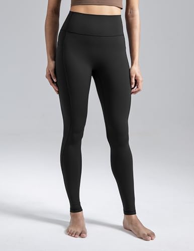 Colorfulkoala Dreamlux No Front Seam Leggings with Pockets for Women, High-Waisted Soft Yoga Pants4