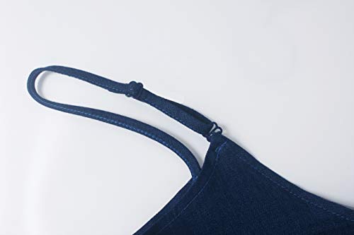 Maxi Dresses for Women Sexy Casual Spaghetti Strap Long Summer Sundress with Pockets3