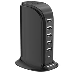 black charging station