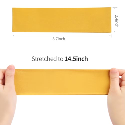 Image of Fishinsea 8 Pack Sport Headbands for Women, Elastic Soft Fabric Non-Slip Hair Bands Hair Warp for Daily Workout Yoga Running Sports, Combo 7