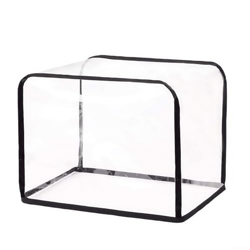 Cubierta protectora impermeable a prueba de polvo para tostadora de 2 rebanadas, material PEVA transparente, mantiene la limpieza y visibilidad en entornos de cocina
