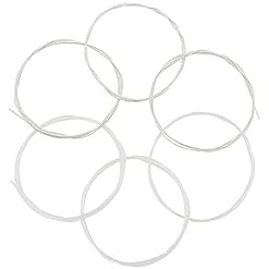 Lot de 6 cordes en nylon transparent pour guitare classique 1ère et 6ème (.028-.043) - Les Beatles, Paul McCartney, John Lennon, RIngo Starr, George Harrison Lot de 6 cordes en nylon transparent pour guitare classique 1ère et 6ème (.028-.043) – Image 3