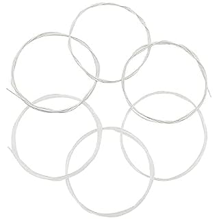 Lot de 6 cordes en nylon transparent pour guitare classique 1ère et 6ème (.028-.043) - Les Beatles, Paul McCartney, John Lennon, RIngo Starr, George Harrison Lot de 6 cordes en nylon transparent pour guitare classique 1ère et 6ème (.028-.043) – Image 3
