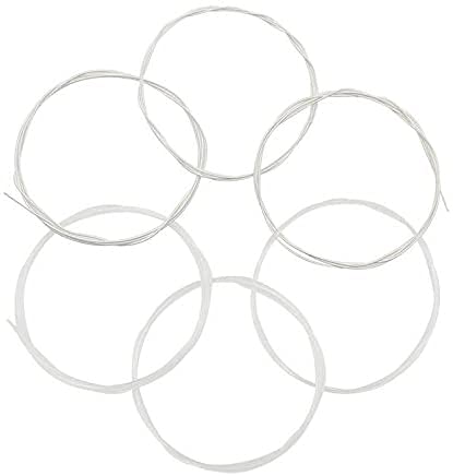 Lot de 6 cordes en nylon transparent pour guitare classique 1ère et 6ème (.028-.043) - Les Beatles, Paul McCartney, John Lennon, RIngo Starr, George Harrison Lot de 6 cordes en nylon transparent pour guitare classique 1ère et 6ème (.028-.043) – Image 4