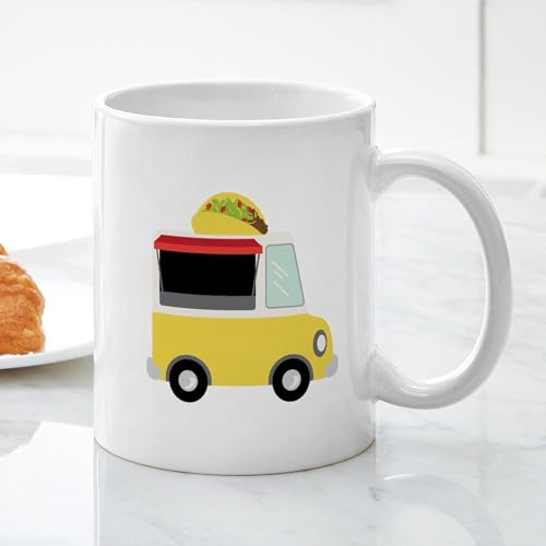 Taza de cerámica Taco Truck 325 ml miniatura 5