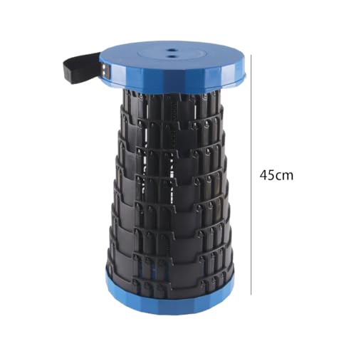 Tabouret pliant portable pour camping et randonnée réglable - 4