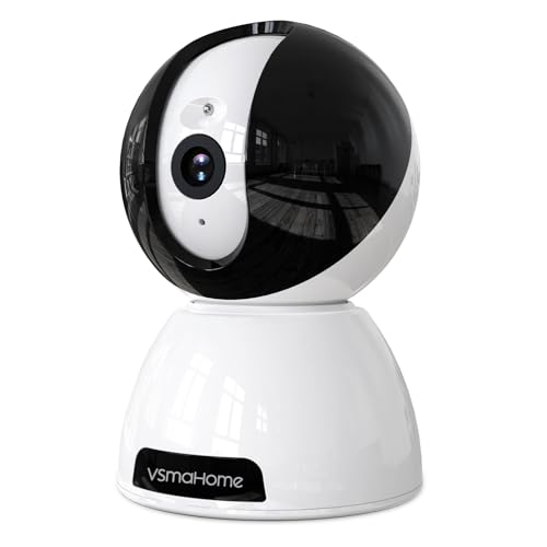 Image of 1080P HD Pet Camera,Dog Camera with Phone App,360 Cameras for Home Security Indoor w /Night Vision,Motion Detection,2-Way Talk,Cloud & SD Card Storage,Siren,WiFi Camera Supports Alexa