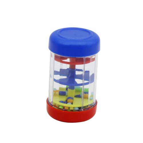 Hohopeti 1個 レインスピーカー カラフルな楽器のおもちゃ 降雨ラトルチューブ 赤ちゃんのレインメーカーのおもちゃ 子供のおもちゃ ミュージカルおもちゃ 認知玩具 雨粒音の雨のおもちゃ 腹筋