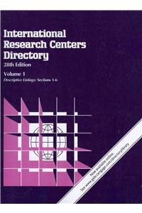 International Research Centers Directory: 3 Volume Set      28th Edition