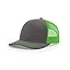 Charcoal/Neon Green