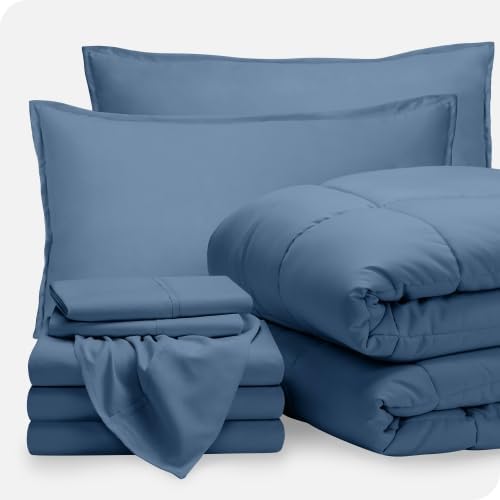 Bare Home Split King Comforter & Sheet Set