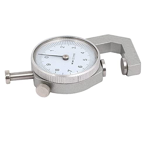 Image of Precision Dial Thickness Gauge Measuring Tool, MM Meter Gauge With Size 0.1mm to 20mm (Gauge Meter)