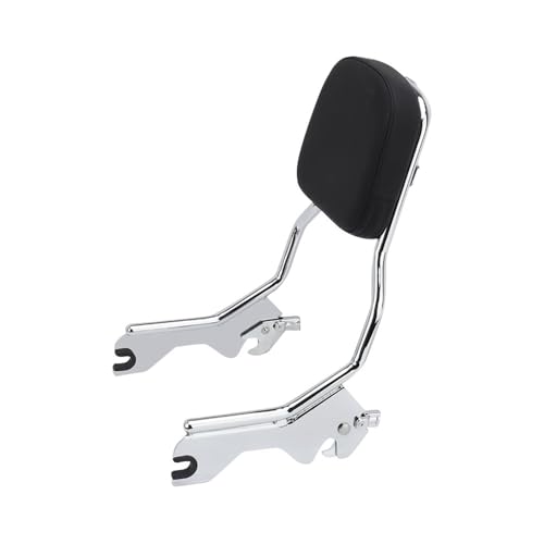 Repose-pieds passager droit noir et argent pour moto Softail Slim de 2018 à 2023