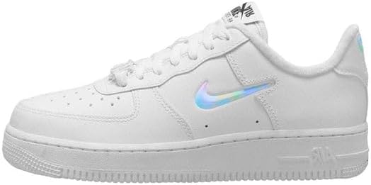 Zapatillas Nike Air Force 1 '07 para mujer (FB8251-100, blanco/negro /multicolor)